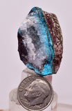 3.4cms DRUZY CHRYSOCOLLA PERU COPPER 2000 DISCOVERY MINERAL DB189