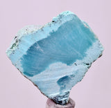 11.3grs GEM SILICA CHRYSOCOLLA CHALCEDONY SCENIC ROUGH SLAB NEW FIND PERU SB225