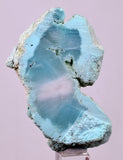 20grs GEM SILICA CHRYSOCOLLA CHALCEDONY SCENIC ROUGH SLAB NEW FIND PERU SB226