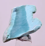 7grs GEM SILICA CHRYSOCOLLA CHALCEDONY SCENIC ROUGH SLAB NEW FIND PERU SB227