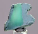 7grs GEM SILICA CHRYSOCOLLA CHALCEDONY SCENIC ROUGH SLAB NEW FIND PERU SB227