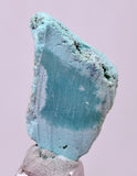3.4grs GEM SILICA CHRYSOCOLLA CHALCEDONY SCENIC ROUGH SLAB NEW FIND PERU SB228