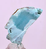 4.5grs GEM SILICA CHRYSOCOLLA CHALCEDONY SCENIC ROUGH SLAB NEW FIND PERU SB230