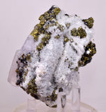 9.1cms APATITE QUARTZ PYRITE DICKITE SPHALERITE PERU HUANZALA AB306