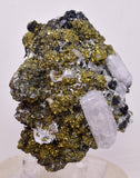 9.1cms APATITE QUARTZ PYRITE DICKITE SPHALERITE PERU HUANZALA AB306