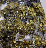 9.1cms APATITE QUARTZ PYRITE DICKITE SPHALERITE PERU HUANZALA AB306