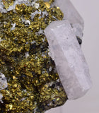 9.1cms APATITE QUARTZ PYRITE DICKITE SPHALERITE PERU HUANZALA AB306