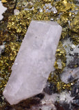 9.1cms APATITE QUARTZ PYRITE DICKITE SPHALERITE PERU HUANZALA AB306