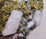 9.1cms APATITE QUARTZ PYRITE DICKITE SPHALERITE PERU HUANZALA AB306