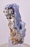 8.6cms BLUE CHALCEDONY PERU Crystal Quartz  Translucent Mineral Sample  Collector QB155