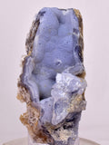 8.6cms BLUE CHALCEDONY PERU Crystal Quartz  Translucent Mineral Sample  Collector QB155