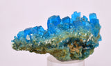 6.8cms NATURAL CHALCANTHITE Peru Copper Botryoidal Crystals Druzy Translucent Electric Blue Shiny Mineral FB105
