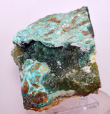 10cms DRUZY CHRYSOCOLLA PERU COPPER 2000 DISCOVERY MINERAL DB191