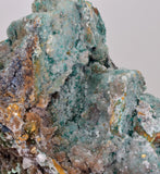 21cms DRUZY CHRYSOCOLLA PERU COPPER 2000 DISCOVERY MINERAL DB192