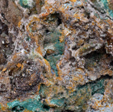 21cms DRUZY CHRYSOCOLLA PERU COPPER 2000 DISCOVERY MINERAL DB192