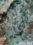 21cms DRUZY CHRYSOCOLLA PERU COPPER 2000 DISCOVERY MINERAL DB192
