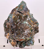 21cms DRUZY CHRYSOCOLLA PERU COPPER 2000 DISCOVERY MINERAL DB192