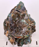 21cms DRUZY CHRYSOCOLLA PERU COPPER 2000 DISCOVERY MINERAL DB192