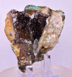 6.7cms DRUZY CHRYSOCOLLA PERU LILY MINE COPPER 2000 DISCOVERY  DB195