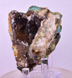 6.7cms DRUZY CHRYSOCOLLA PERU LILY MINE COPPER 2000 DISCOVERY  DB195