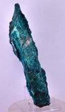 11.7cm GEM BLUE MALACHITE PSEUDOMORPH CHRYSOCOLLA PERU ROSETTE  CRYSTAL UB378