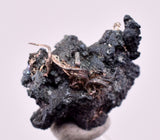 1cms NATIVE SILVER WIRE PERU UCHUCCHACUA MINE MINERAL SPECIMEN HB326