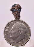 1cms NATIVE SILVER WIRE PERU UCHUCCHACUA MINE MINERAL SPECIMEN HB329
