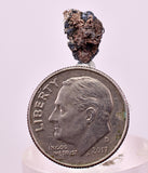 1cms NATIVE SILVER WIRE PERU UCHUCCHACUA MINE MINERAL SPECIMEN HB333