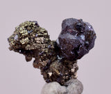0.9cms PROUSTITE CRYSTALS PERU UCHUCCHACUA MINE MINERAL SPECIMEN HB337