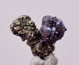 0.9cms PROUSTITE CRYSTALS PERU UCHUCCHACUA MINE MINERAL SPECIMEN HB337