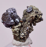 0.9cms PROUSTITE CRYSTALS PERU UCHUCCHACUA MINE MINERAL SPECIMEN HB337