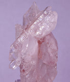 9.1cms PINK LITHIUM QUARTZ COLOMBIA SHINY NATURAL CRYSTAL MINERAL QB159