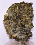 19ms CLINOZOISITE EPIDOTE CRYSTALS PERU MINERAL SPECIMEN COLLECTOR  KB177
