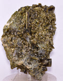 19ms CLINOZOISITE EPIDOTE CRYSTALS PERU MINERAL SPECIMEN COLLECTOR  KB177