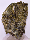 19ms CLINOZOISITE EPIDOTE CRYSTALS PERU MINERAL SPECIMEN COLLECTOR  KB177
