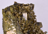 19ms CLINOZOISITE EPIDOTE CRYSTALS PERU MINERAL SPECIMEN COLLECTOR  KB177