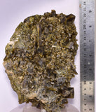 19ms CLINOZOISITE EPIDOTE CRYSTALS PERU MINERAL SPECIMEN COLLECTOR  KB177