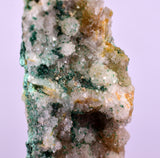 5.1cms DRUZY CHRYSOCOLLA QUARTZ MALACHITE PERU COPPER 2000 DISCOVERY DB198
