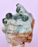 5.1cms DRUZY CHRYSOCOLLA QUARTZ MALACHITE LILY MINE PERU COPPER DB200