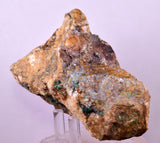 10.6cms GEM ATACAMITE MALACHITE QUARTZ INSIDE SELENITE CRYSTAL LILY MINE PERU TB307