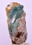 5cms DRUZY CHRYSOCOLLA QUARTZ PERU COPPER LILY MINE MINERAL DB202