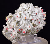 10.7cms REALGAR CRYSTAL ORPIMENT TRANSLUCENT PERU MINERAL SPECIMEN QW2