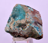3.2cms DRUZY CHRYSOCOLLA QUARTZ CRYSTAL PERU COPPER LILY MINE DB205