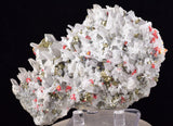 10.7cms REALGAR CRYSTAL ORPIMENT TRANSLUCENT PERU MINERAL SPECIMEN QW2