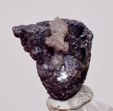 1cms PROUSTITE PYRARGIRITE RUBY SILVER PERU UCHUCCHACUA MINE HB341