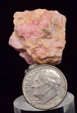 2.4 cms RHODOCHROSITE CRYSTAL RHOMBOHEDRAL MINIATURE RB726