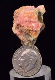2.6 cms RHODOCHROSITE CRYSTAL RHOMBOHEDRAL MINIATURE RB728