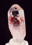 3.6cms NATURAL QUARTZ CRYSTAL Hematite Mineral Specimen QB157