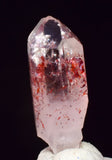 3.6cms NATURAL QUARTZ CRYSTAL Hematite Mineral Specimen QB157