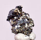 0.7cms NATIVE SILVER WIRE PERU UCHUCCHACUA MINE MINERAL SPECIMEN HB344